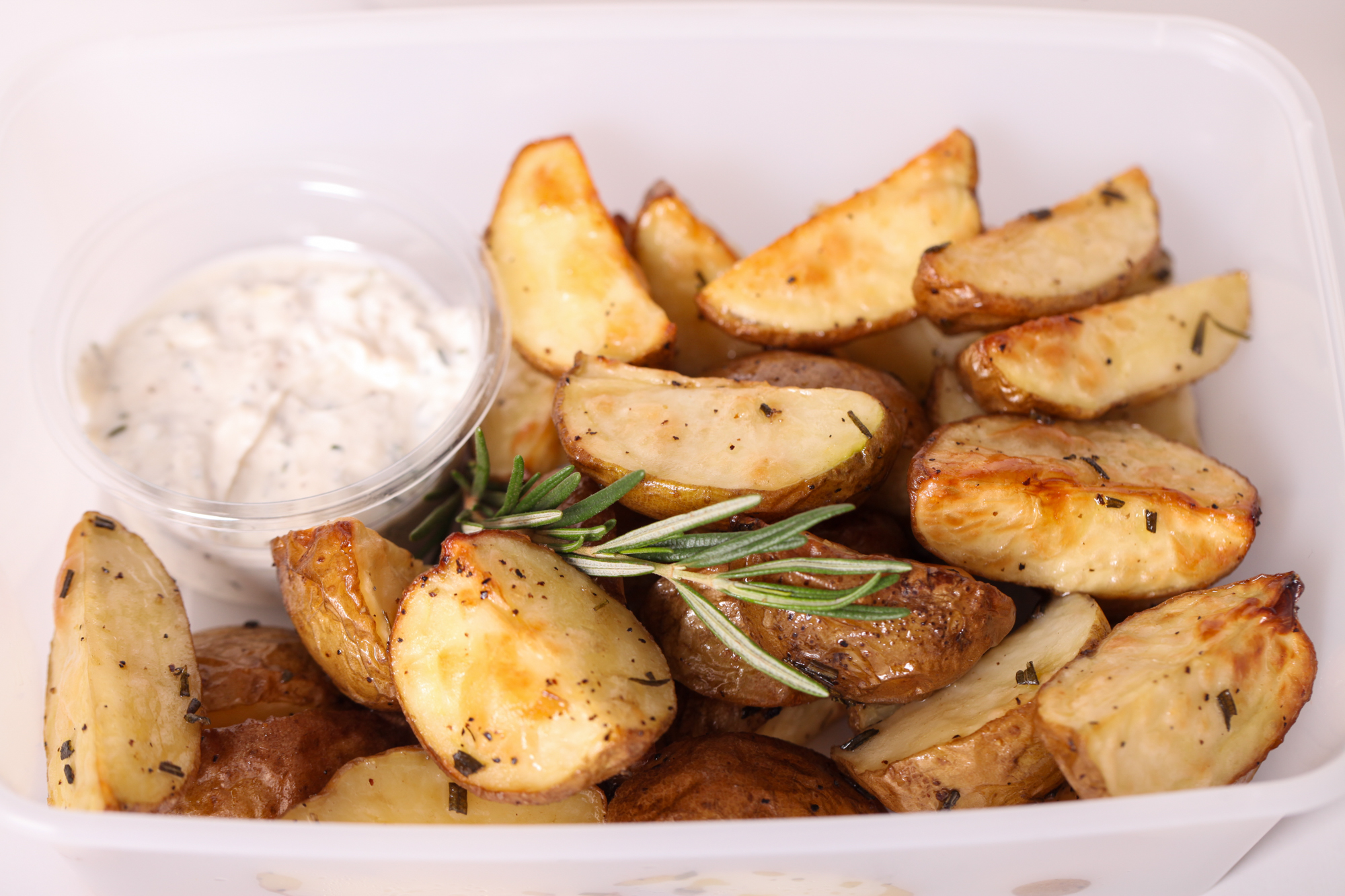 Roast Baby Potato & Herb yogurt